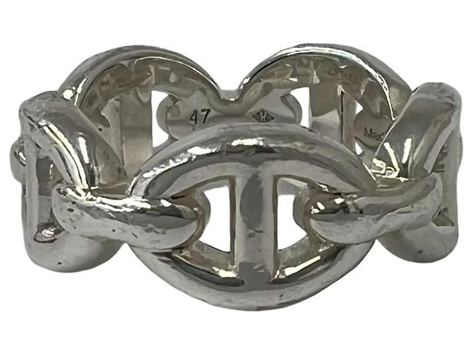 Hermès HERMES Chaine d'Ancre Enchainée PM Ring Silber - Ansicht 5
