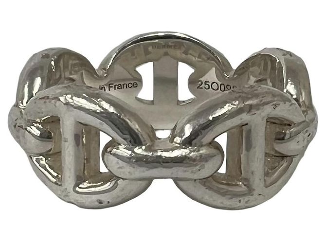 Hermès HERMES Chaine d'Ancre Enchainée PM Ring Silber - Ansicht 6