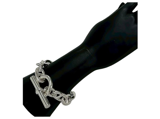 Hermès Pulsera Hermes Chaine d'Ancre TGM Plata - vista 2