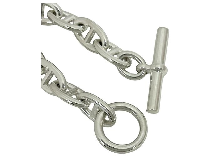 Hermès Pulsera Hermes Chaine d'Ancre TGM Plata - vista 5