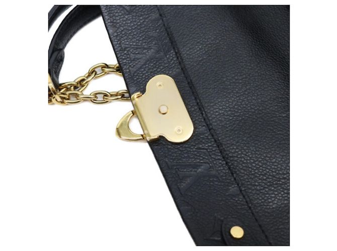 Borsa Louis Vuitton M44550 Empreinte Noir Vavin BB Nero - vista 12