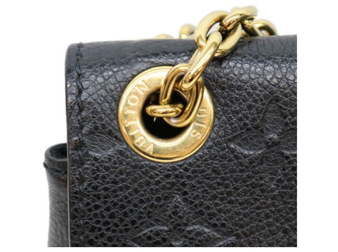 Borsa Louis Vuitton M44550 Empreinte Noir Vavin BB Nero - vista 7