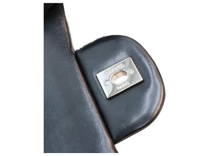 Chanel Lambskin Double Flap Shoulder Bag Brown - view 13