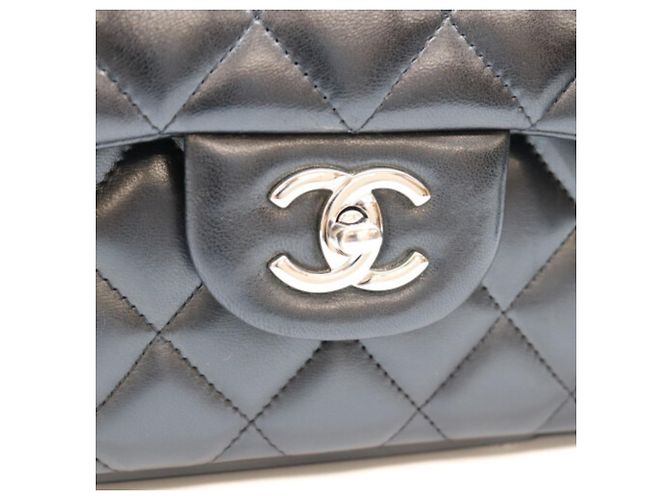Chanel Lambskin Double Flap Shoulder Bag Brown - view 6