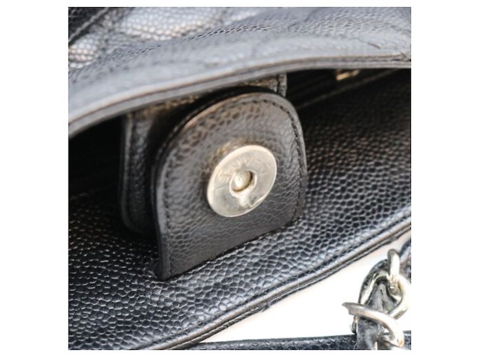 CHANEL A20994 Caviar PST Tote Bag Nero - vista 10