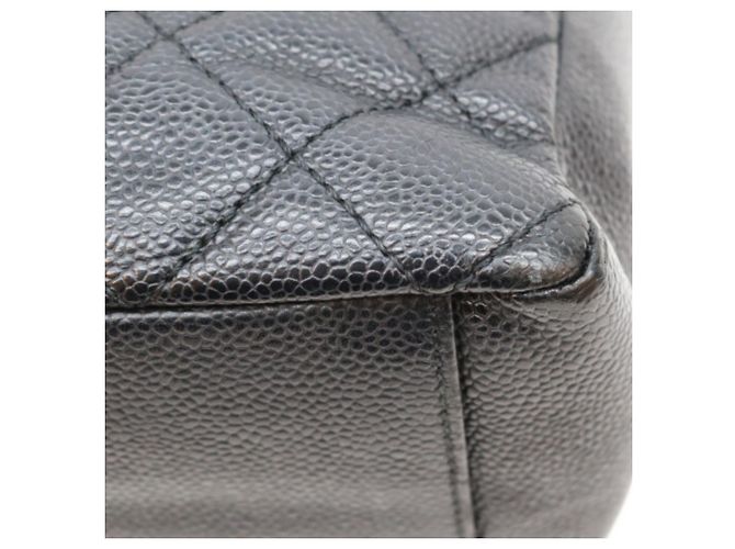 CHANEL A20994 Caviar PST Tote Bag Nero - vista 9
