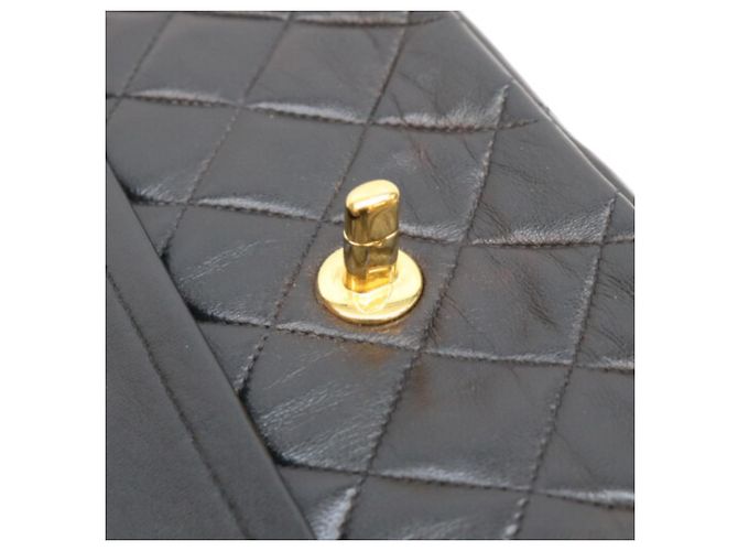 Borsa a tracolla Chanel in agnello Nero - vista 14