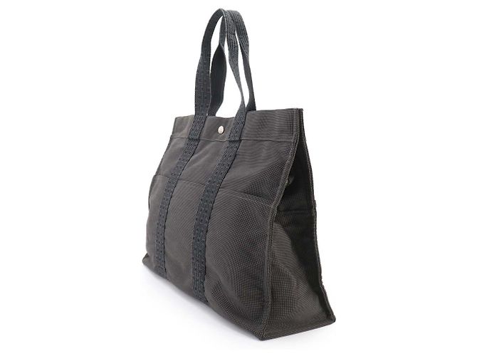 Hermès Borsa Hermes Herline Tote GM Marrone - vista 3