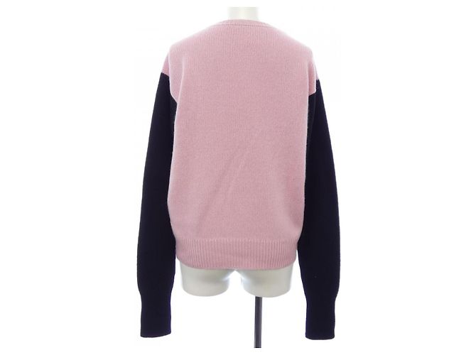 Chanel P05573V00254 95A 100% Kaschmir Strickware Schwarz Pink - Ansicht 2