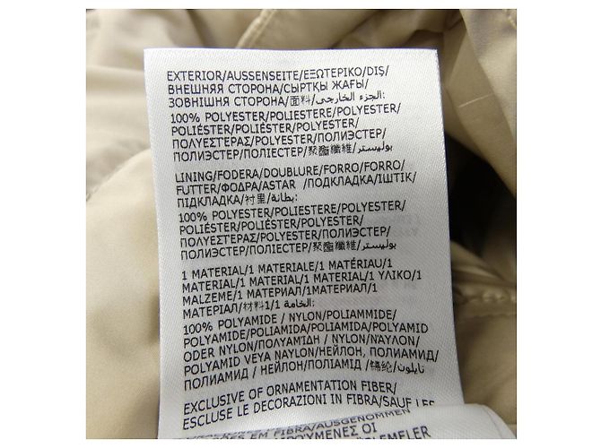 Chaqueta de Plumón Moncler ALFIT 54A81 Beige - vista 3