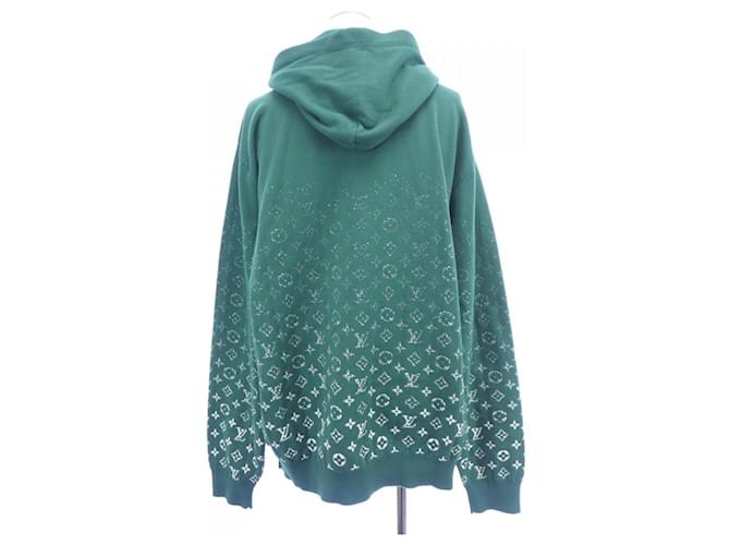 Sudadera Louis Vuitton Monogram Gradient Blanco Verde - vista 2