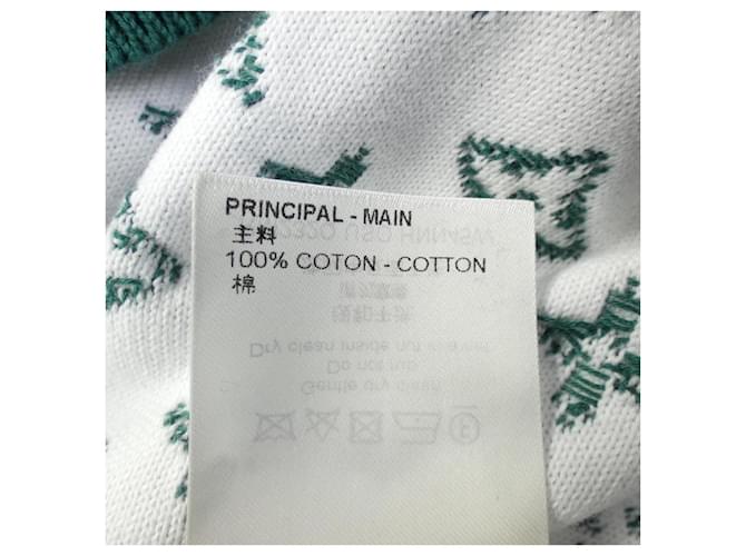 Sudadera Louis Vuitton Monogram Gradient Blanco Verde - vista 3