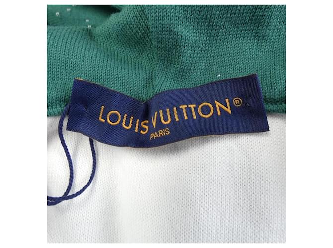 Sudadera Louis Vuitton Monogram Gradient Blanco Verde - vista 4