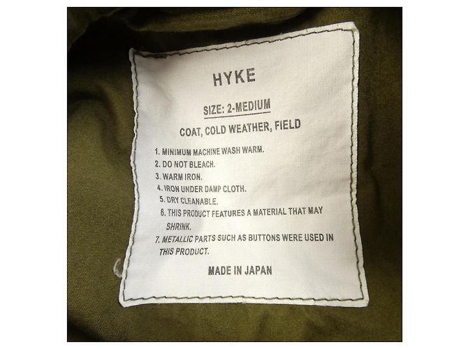 Autre Marque Blouson HYKE Verde Caqui - vista 4