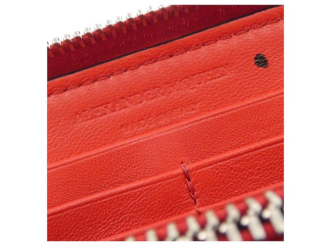 Cartera Alexander McQueen Roja - vista 3