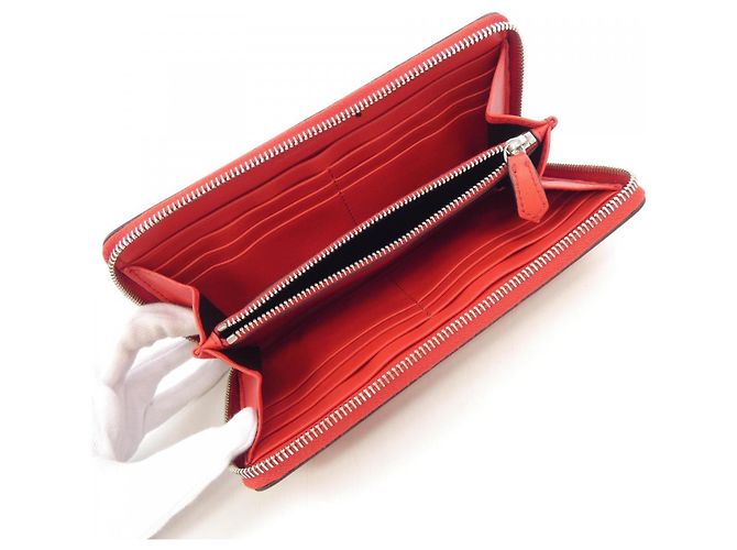 Cartera Alexander McQueen Roja - vista 5