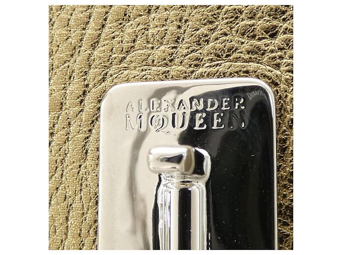 Alexander McQueen WALLET Portafoglio D'oro - vista 3