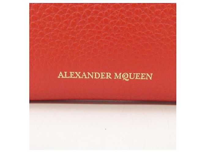 Cartera Alexander McQueen Roja - vista 3