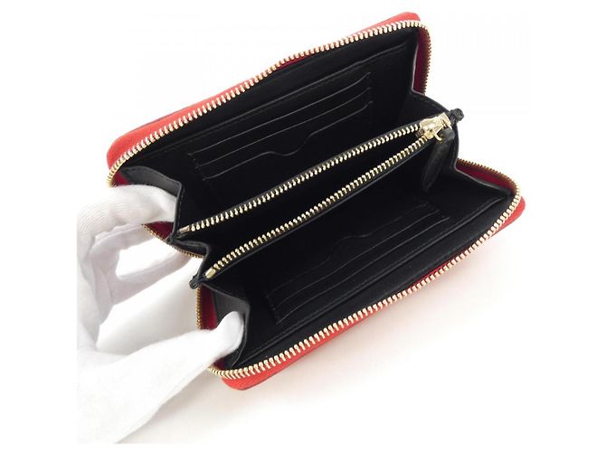 Cartera Alexander McQueen Roja - vista 5