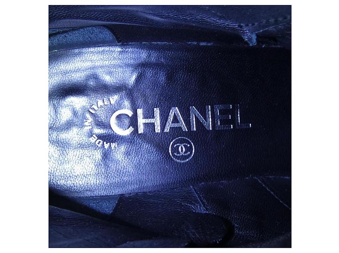 Stivali Chanel Turnlock Nero - vista 6