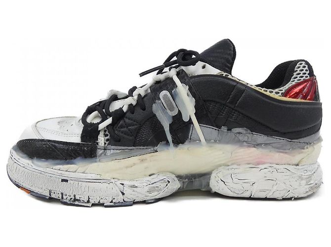 Maison Martin Margiela Sneakers Maison Margiela Nero Bianco Rosso - vista 2