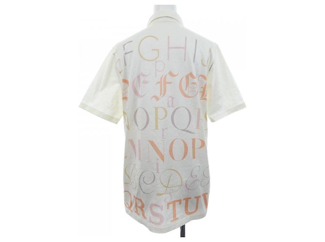 Polo de algodão Hermès A.M.CASSANDRE Bege - vista 2