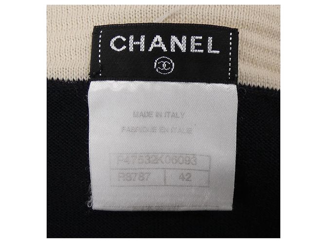 Chanel Silk Blend Tunic Blue Navy blue - view 4