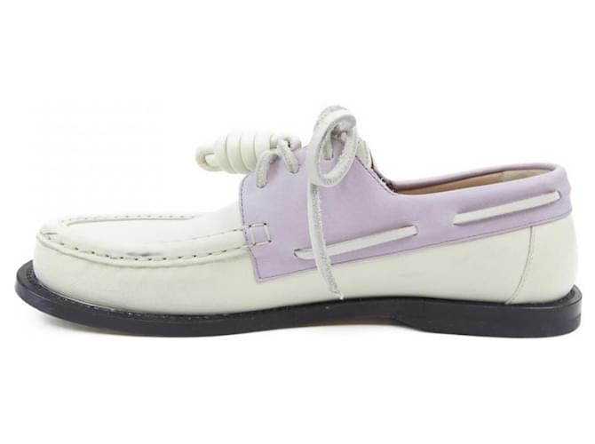 Loewe Leder-Sneaker Weiß - Ansicht 2