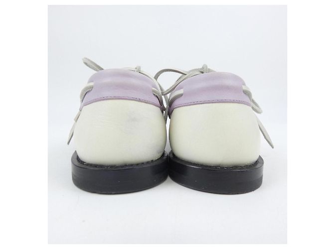 Loewe Leder-Sneaker Weiß - Ansicht 5