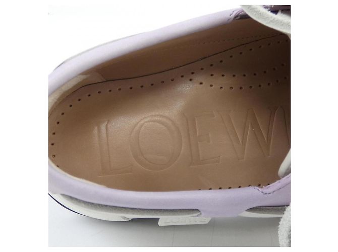 Loewe Leder-Sneaker Weiß - Ansicht 6