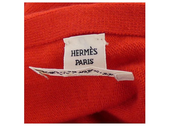 Hermès 56-7702 Punto de cachemira 38 Roja - vista 4
