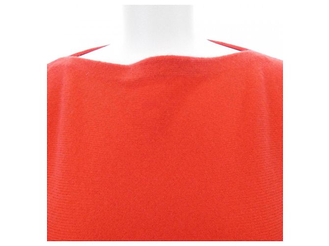 Hermès 56-7702 Punto de cachemira 38 Roja - vista 5