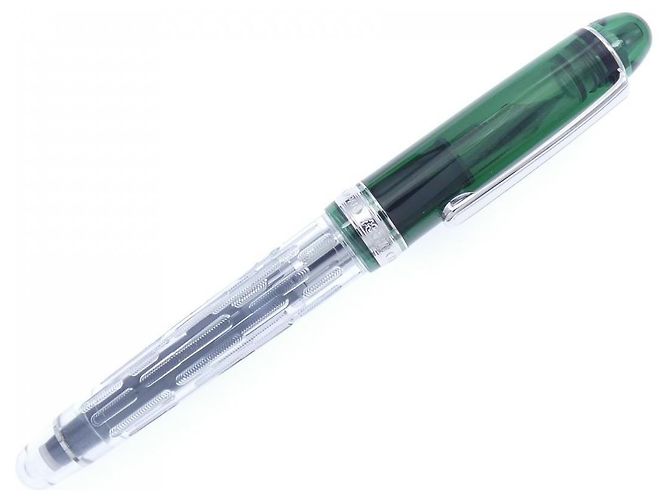 Autre Marque Füllfeder Platinum #3776 Century Fuji Unkei 14K Braun - Ansicht 2