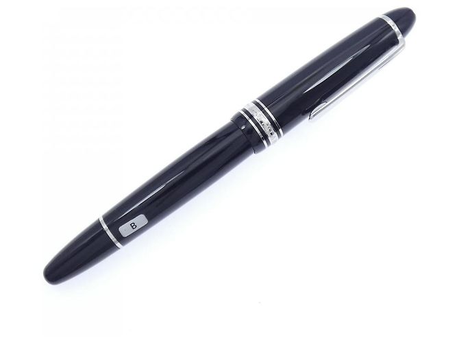 Montblanc Meisterstück Platinum Au585 Füllfederhalter Schwarz - Ansicht 2