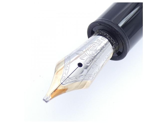 Montblanc Meisterstück Platinum Au585 Füllfederhalter Schwarz - Ansicht 3