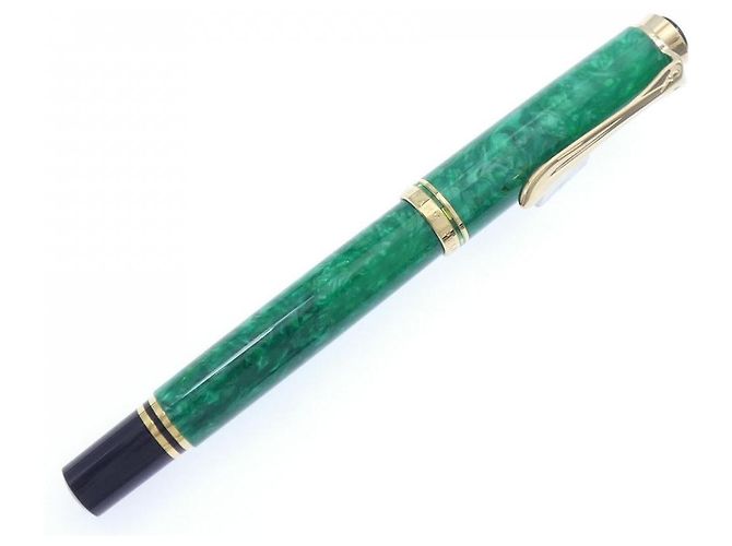Autre Marque Pelikan Souveran 14K Füllfederhalter Grün - Ansicht 2