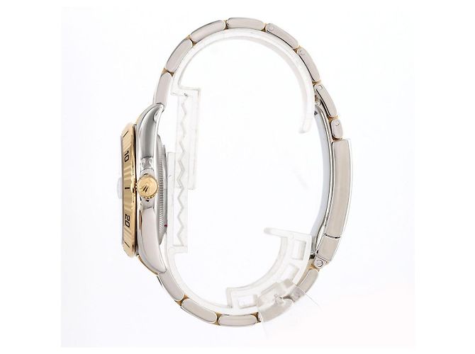 Rolex Turn-O-Graph Edelstahl Gelbgold Weiß - Ansicht 3