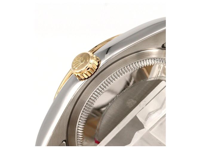 Rolex Turn-O-Graph Edelstahl Gelbgold Weiß - Ansicht 4
