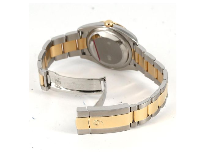 Rolex Turn-O-Graph Edelstahl Gelbgold Weiß - Ansicht 6