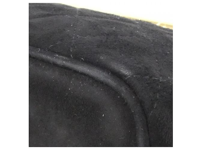 Borsa a tracolla in scamosciato Chanel Nero - vista 3
