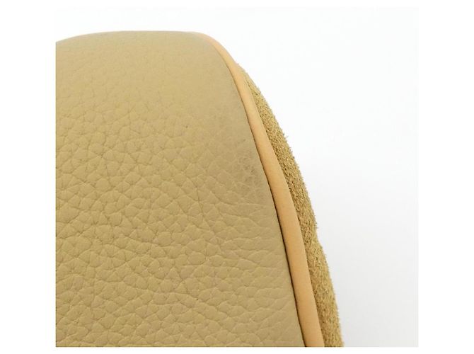 Borsa Boston Louis Vuitton Keepall Bandouliere Monogram Beige D'oro - vista 3