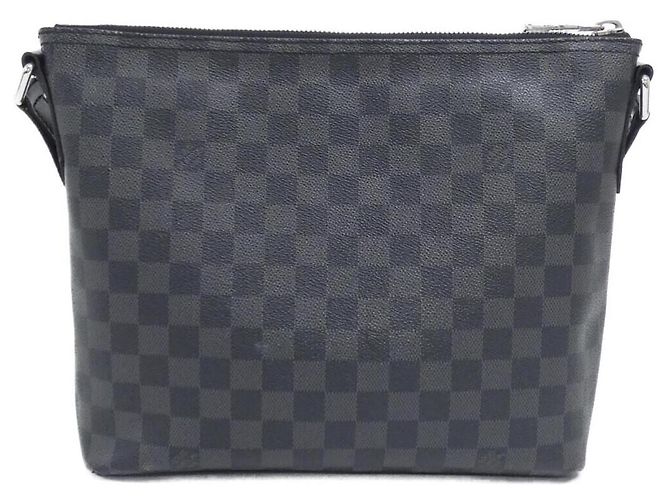 Louis Vuitton Mick Damier Graphite Shoulder Bag Brown - view 2