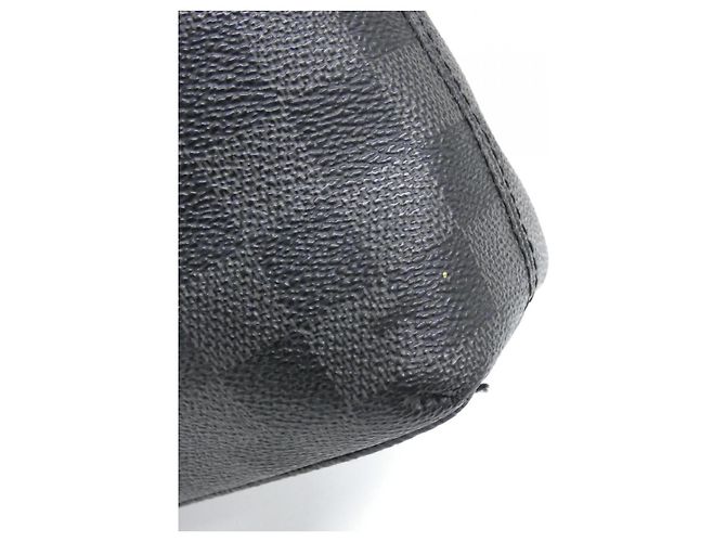Louis Vuitton Mick Damier Graphite Shoulder Bag Brown - view 5