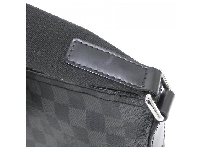 Louis Vuitton Mick Damier Graphite Shoulder Bag Brown - view 7