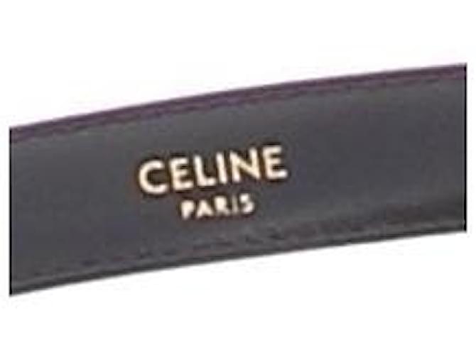 Céline Cintura nera "Triomphe" Nero - vista 6