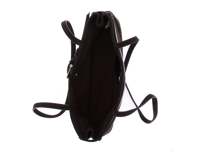 Autre Marque Mini borsa a mano Brocle in scamosciato Marrone - vista 7