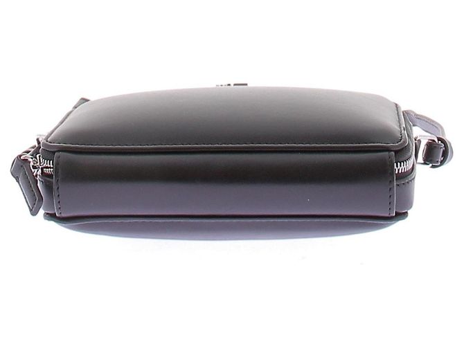 Borsa Courreges Cloud in pelle nera Nero - vista 6