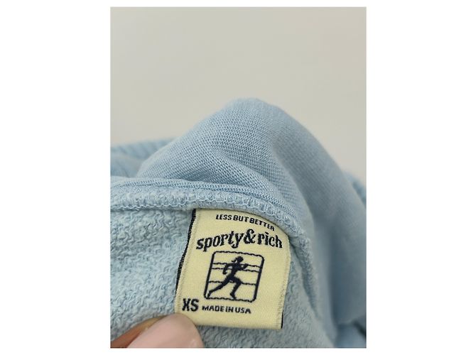 Autre Marque Pantalones de jogging azules SPORY & RICH de algodón - vista 3