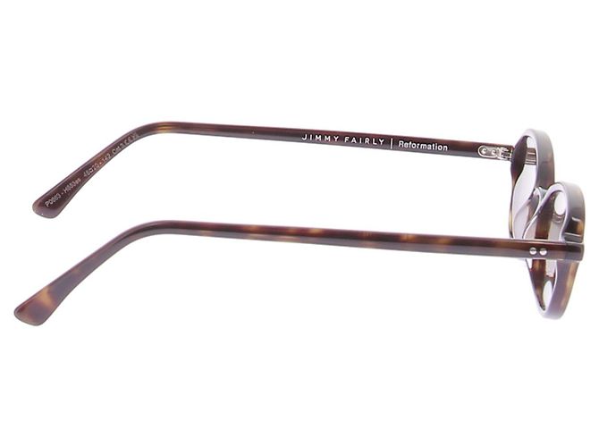 Gafas de sol marrones Jimmy Fairly x Reformation Castaño - vista 4