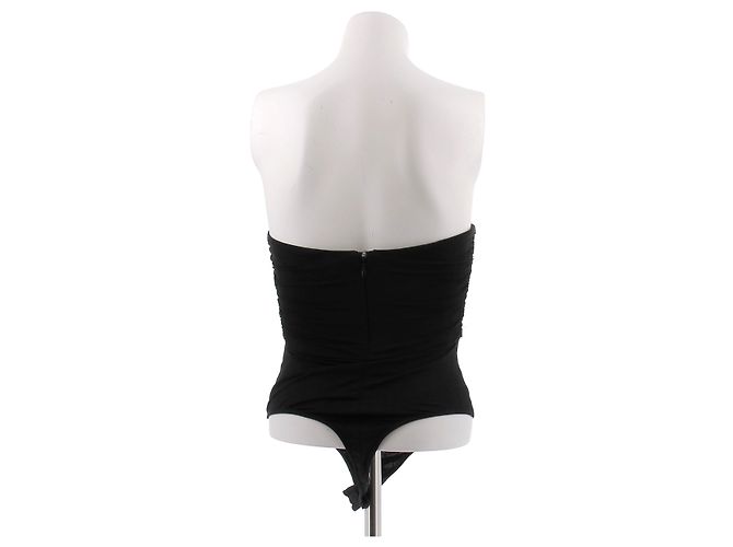 Body negro de viscosa Anine Bing - vista 2